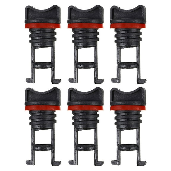 HOMEMAXS 6pcs Kayak Scupper Plugs Boat Drain Plugs Boat Drain Hole Stopper Small Kayak Drain Hole Plugs Marine Drain Plugs Kayak Drain Holes Plugs
