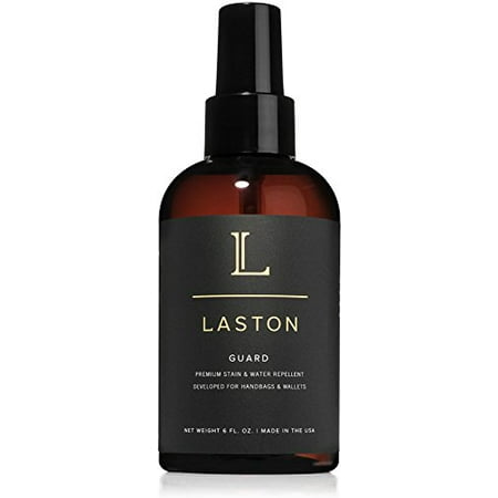 Laston Guard Premium Stain & Water Repellent 8oz | Keep Handbags & Purses Clean | Works on Leather, Fabric, and (Best Stain Guard For Fabric)