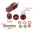 thumbnail image 3 of 2Pcs High Current Binding Post M6 Lengthen Thread 333 Type Brass Binding Post For Welding Machines Accessories, 3 of 7