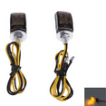 thumbnail image 3 of 6Pcs Universal LED Black Mini Tiny Small Indicators Turn Signals Motorcycle Motor Bike for, 3 of 6