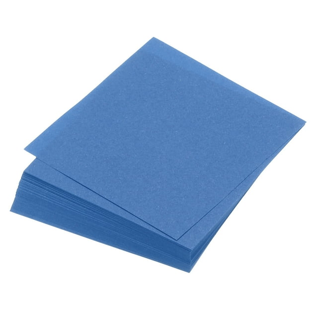 Uxcell Origami Paper Double Sided for Art Craft Project Beginner 100 Sheets Navy Blue 5.5x5.5 inch