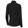 thumbnail image 3 of Women's-Antigua  Heather Black Ryan Blaney Bright Quarter-Zip Top, 3 of 3