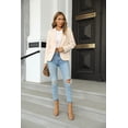 thumbnail image 7 of Womens Casual Blazers Long Sleeve Lapel Button Slim Work Office Blazer Jacket, 7 of 7