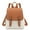 Beige, variant on Montana West Small Backpack for Women Vegan Leather Mini Backpack Purse for Women Colorblock Backpack Cute Convertible Shoulder Bag, Cow-Black