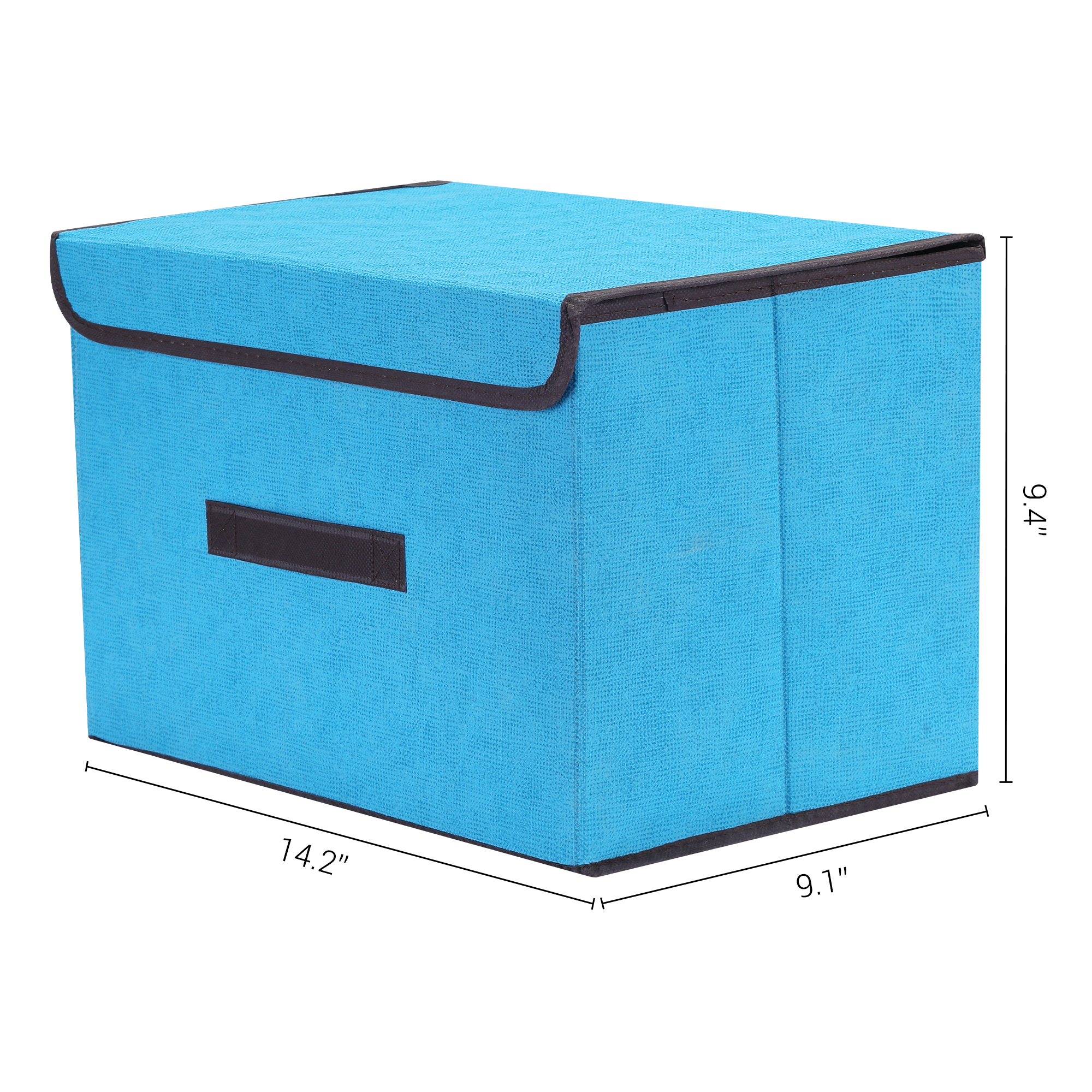 Unique Bargains 1 Pack Clothes Storage Bags Moving Bags Blue 14.2*9.1*9.4in