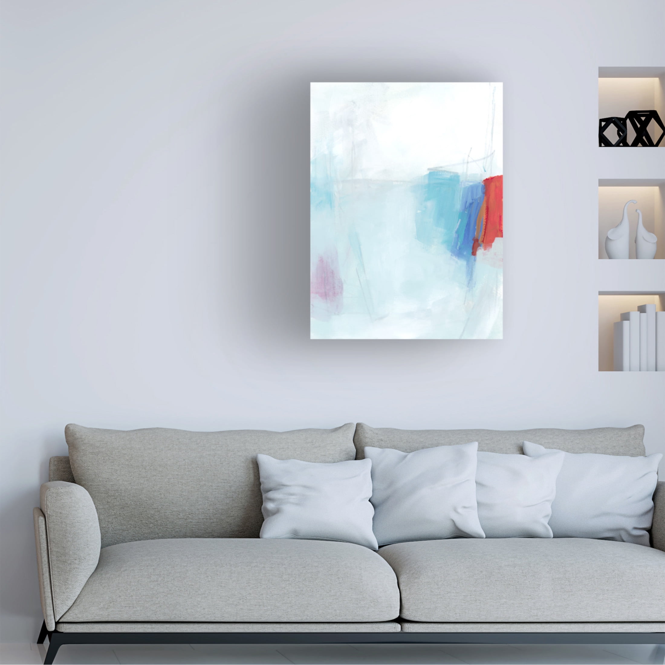 Trademark Fine Art June Erica Vess  Available Space II Canvas Wall Art