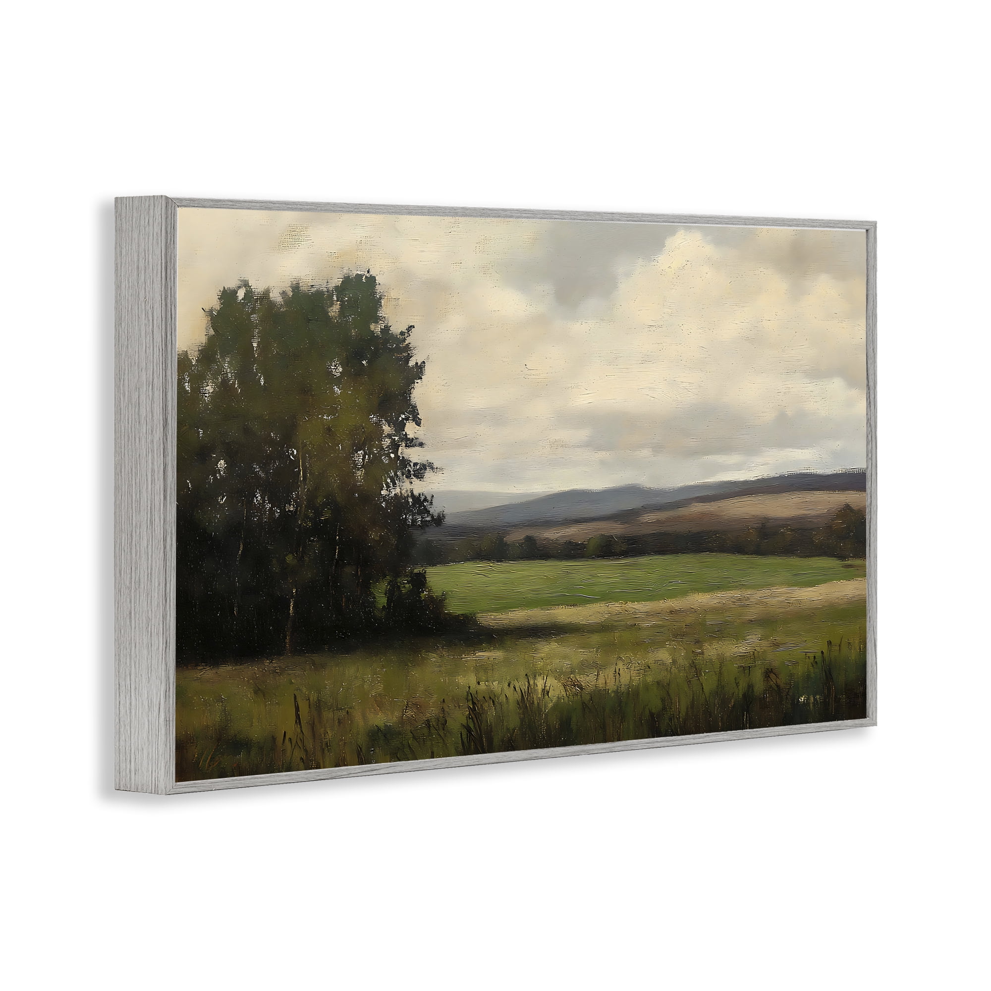 Stupell Industries Hills In The Distance Gray Framed Giclee Art, design by Creative Studio