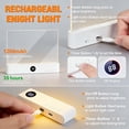 thumbnail image 6 of QenASHaing Book Light,Rechargeable Clear LED Flat, Book Lights for Reading in Bed at Night-with 3 Colors & Timer Dimmable Panel Plate Book Lamp Full Page Light, 6 of 7