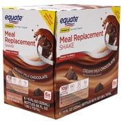 (2 pack) (2 Pack) Equate Chocolate Ultra Weight Loss Shake, 6 Ct