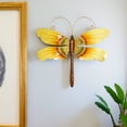 thumbnail image 2 of Eangee Home Design Dragonfly Wall Decor Sunflower, Metal, Indoor / Outdoor Safe, 14x1x12 Inches, 2 of 6