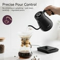 thumbnail image 4 of Electric Gooseneck tea Coffee Kettle 800ml Variable Temperature Control/Presets, 4 of 14
