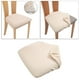 thumbnail image 5 of Fundas para asientos de sillas, fundas para sillas de oficina, banquetes, hogar, protectores lavables Beige, 5 of 9