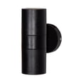 thumbnail image 1 of Aplique de pared exterior LámparaYa 2 luces 7W acabado negro IP44, 1 of 4