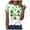 Style 1 Yellow, variant on Aayomet St Patricks Day Shirt Women Fashion Casual Top Shirt Short Sleeve Round Neck Printed Tshirt St Patricks Day Clothing (Green, M)