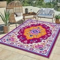 thumbnail image 2 of 5'x7' carpet indoor outdoor carpet roll natural area rug octagon area rug oriental area rug, 2 of 10
