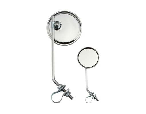 Sunlite Mirror Round 3 Inch Chrome With Red Reflector Bm001rdh for sale online 