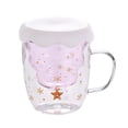 thumbnail image 2 of Taza navideña Espresso Decorativa Elegante Bebida Doble Pared con Tapa para Rosa, 2 of 8