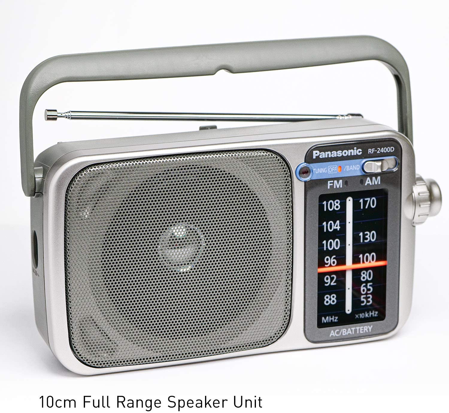 Panasonic RF-2400 AM/FM Portable Radio with Weather Alert photo 1
