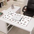 thumbnail image 3 of Long Mouse Pads for Desk,White Cow Head Pattern Desk Mats on Top Of Desks, Desk Mouse Pad Extra Large with 3mm Non-Slip Base and Stitched Edge for Gaming,Office,Work,Home 31.5"x15.7", 3 of 6