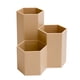 thumbnail image 1 of Portalápices de diamante hexagonal, caja de almacenamiento de papelería para escritorio de estudiante, 1 of 5