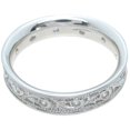 thumbnail image 3 of Iceposh 925 Sterling Silver womens wedding band, Anniversary Gifts for Her, Size 7, 3 of 5