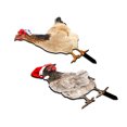 thumbnail image 2 of 2 Pack Acrylic Chicken & Hen Garden Stake, Garden Courtyard Insert Ground Decor, Double-side Chicken Pattern Stake Yard Art Decor Standing Animal Lawn Ornament for Backyard Patio, 2 of 6