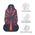 thumbnail image 4 of Wukai Fireworks3 Full Set Car Seat Covers with Soft Padding Universal Auto Front Seats Protector and Cushion Mat, 4 of 5