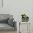 thumbnail image 4 of 3 Pieces Ceramic Flowerpot, Modern Planter for Patio, Garden or Windowsills - Antique Light Green, 4 of 13