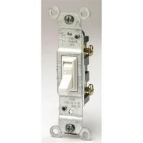 Leviton C22-01451-02W C22-01451-02W 15 Amps Toggle Switch White