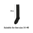 thumbnail image 3 of Dyfzdhu Autumn Winter Knee High Socks For Women Thickened Thermal Long Tube Socks Solid Color Crew Socks Heap Heap Socks, 3 of 5
