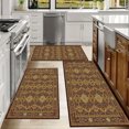 thumbnail image 6 of Farmhouse Kitchen Rugs Set 3 Piece, Boho Kitchen Mats for Floor, Non-Slip Kitchen Rug Waterproof Mats for Kitchen, Runner Rugs for Hallway Laundry Holiday Sink Decor, 6 of 12