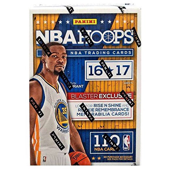 2016/17 NBA Panini Hoops Basketball Blaster Box, Small, Black