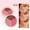 D, variant on Kokovifyves Women's Beauty and Makeup Blush for Cheeks Three-color Blush Matte Waterproof Blush Cream Carmine Blush