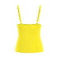 thumbnail image 5 of HomeGardon Womens Tankini Swimsuits Tops Bikini with Bra Summer V-Neck Solid Color Tummy Control Bathing Suits, 5 of 5