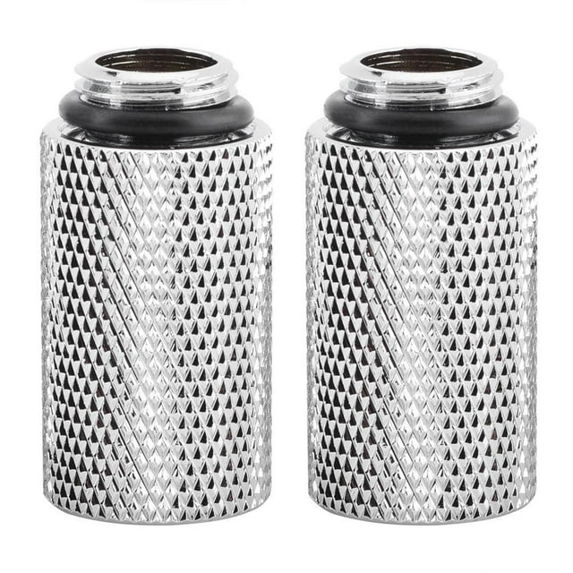 Methold 2 piezas de refrigeración por agua G1/4 a extensor adaptador asiento tornillo (30 mm) Juegos de teclado y mouse para computadora