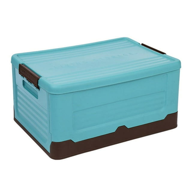Boîte de Rangement Grande Capacité Résistante à la Chaleur en Plastique Pliable pour Jouets à Domicile