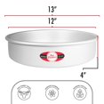 thumbnail image 2 of Molde para pasteles redondo Fat Daddio's, 12 x 4 pulgadas, plateado, 2 of 5