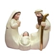 thumbnail image 4 of Figura de La Natividad, Pesebre de La Sagrada Familia, Figura Religiosa de , Adorno para Estantería, Vitrinas Navideñas, 4 of 9