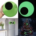 thumbnail image 4 of HongHeng 1Pc Luminous Giant Wiggle Eyes Christmas Self Adhesive Large Eyes Glow in the Dark Big DIY Craft Eyes for Christmas Decoration Stickers 5.92", 4 of 4