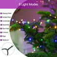 thumbnail image 4 of Christmas Tree Lights Outdoor, 72 Ft 200LED Twinkle Fairy Lights String Lights for Christmas LED Garland Wreath Wedding Indoor Holiday Decorations , Multicolor, 4 of 6