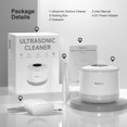 thumbnail image 2 of AnyFine Advanced Ultrasonic Retainer Cleaner Machine for Dentures, Mouth Guards, Braces, Toothbrush Heads, Jewelry, 45kHz Triple-Phase Purification System, 4 Modes for Multiple, 2 of 8