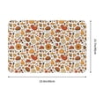thumbnail image 3 of Goofa 16"x24" Inches Thanksgiving Food Doormats for Outdoor Entrance - Non-Slip Welcome Mat, Heavy Duty Door Mats Outdoor, Spring Doormat, 3 of 9
