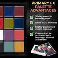 thumbnail image 3 of Narrative Cosmetics 12-Color Primary FX Cream Palette, Professional Quick Drying Waterproof SFX Makeup for the Stage, Film, Costumes, Cosplay, 3 of 9