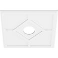 thumbnail image 2 of 28"OD x 6"ID x 9 3/4"C x 1"P Embry Architectural Grade PVC Contemporary Ceiling Medallion, 2 of 11