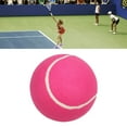 thumbnail image 4 of 8 Inch Jumbo Tennis Ball, 7.9in Inflatable Multipurpose Tennis Ball Toy Portable  For Training For Kids For Signature Pink, 4 of 8