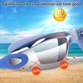 thumbnail image 4 of Swimming FYBTO Set, Swim Cap Anti Fog UV Sunglasses Swim Goggle Kit 3pcs, 4 of 6