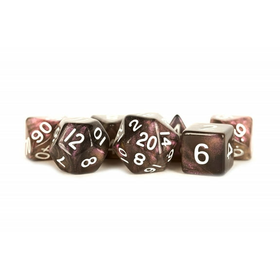 Stardust Supervolcano 16mm Polyhedral Dice Set