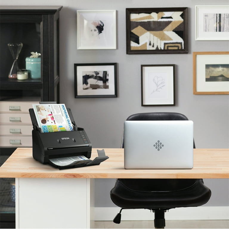 Epson ES-400 II Color Desktop Scanner, Auto Document Feeder, Image