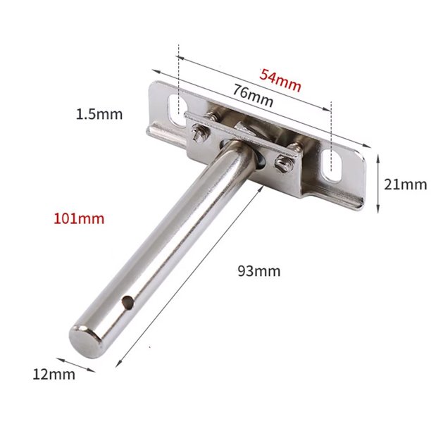 Soportes de metal para estante flotante 8 piezas Soporte de pared discreto Modelo Estantes de fijación Soporte de almacenamiento para estante flotante invisible Estante de fijación con tornillos de expansión ZefeiWu 1327534237184