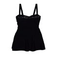thumbnail image 2 of Heat Women's Twisted Front Flirty Swimdress Swimsuit, 2 of 2